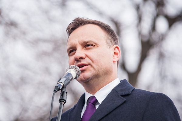In February, the AHA condemned a law criminalizing public discussion of Polish complicity in Nazi war crimes, issued by Polish president Andrzej Duda (pictured). Radosław Czarnecki/Wikimedia Commons/CC BY-SA 4.0